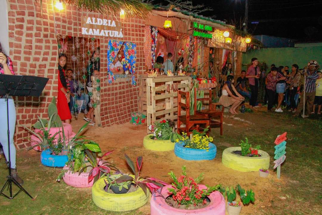 Festa Junina do Centro Educacional Monteiro Lobato Promove Sustentabilidade em Firmino Alves