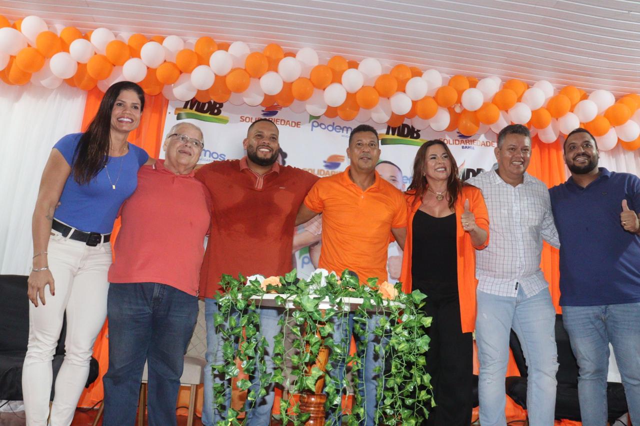 Lançamento da Pré-candidatura de Amaral e Nadson em Jussari Surpreende a Região